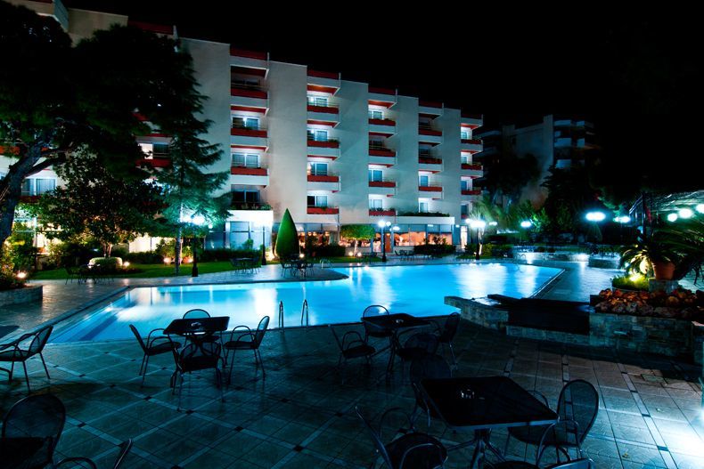 Oasis Hotel Apartments Athena Bagian luar foto
